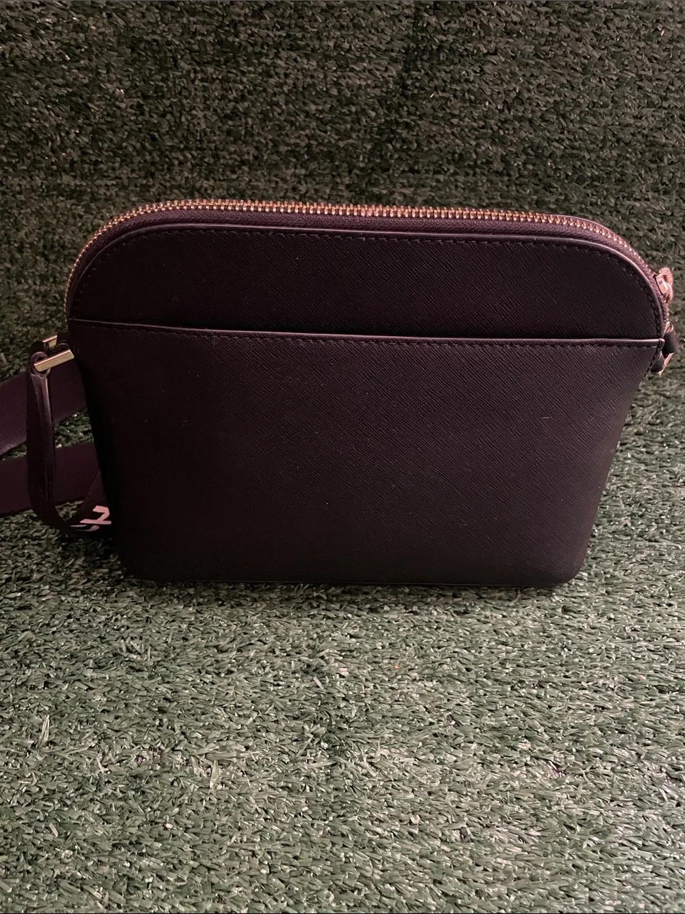 Michael Kors Black Crossbody Bag with Logo Strap